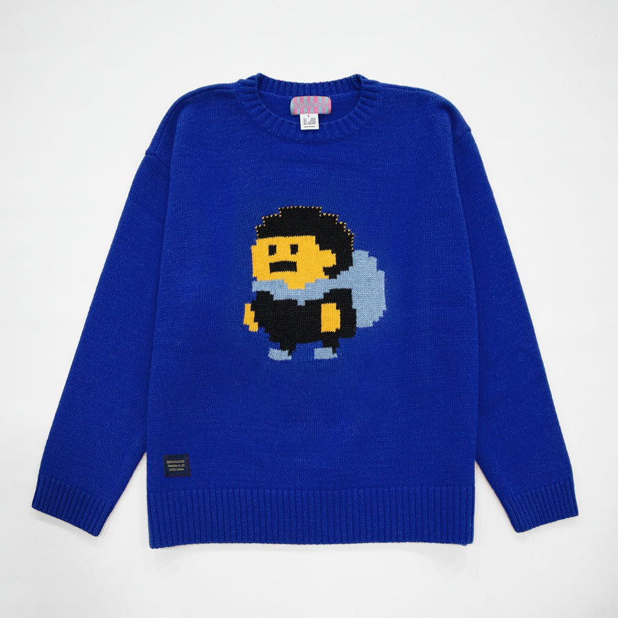 2023_BOTTARI MAN PIXEL KNIT SWEATER - Image 3