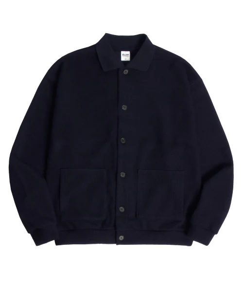 COLLAR KNIT FLEECE CARDIGAN - Image 4