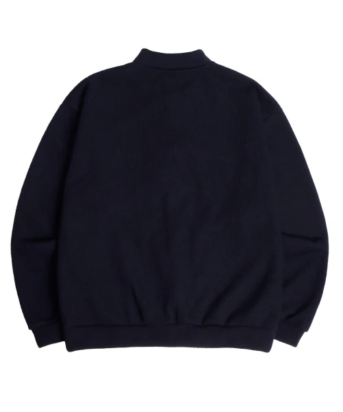 COLLAR KNIT FLEECE CARDIGAN - Image 5