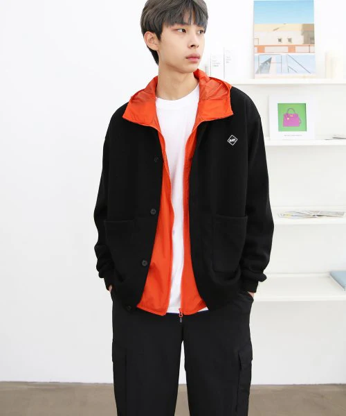23FW KNIT FLEECE CARDIGAN - Image 2
