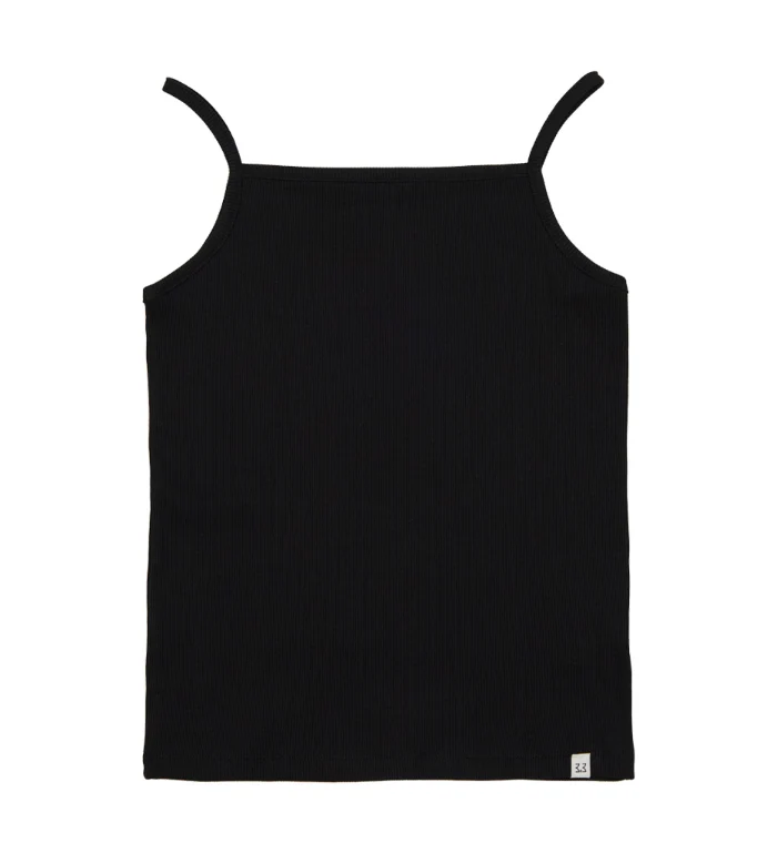 3.3 RIBBED SLEEVELESS TOP