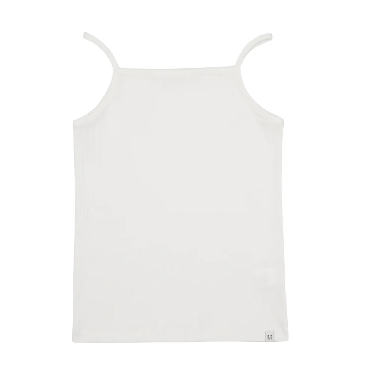 3.3 RIBBED SLEEVELESS TOP - Image 2