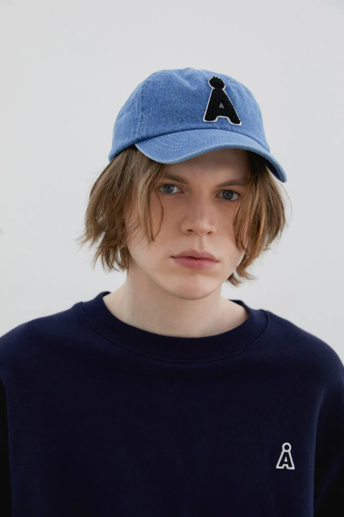 ALAND A BOUCLE BASEBALL CAP