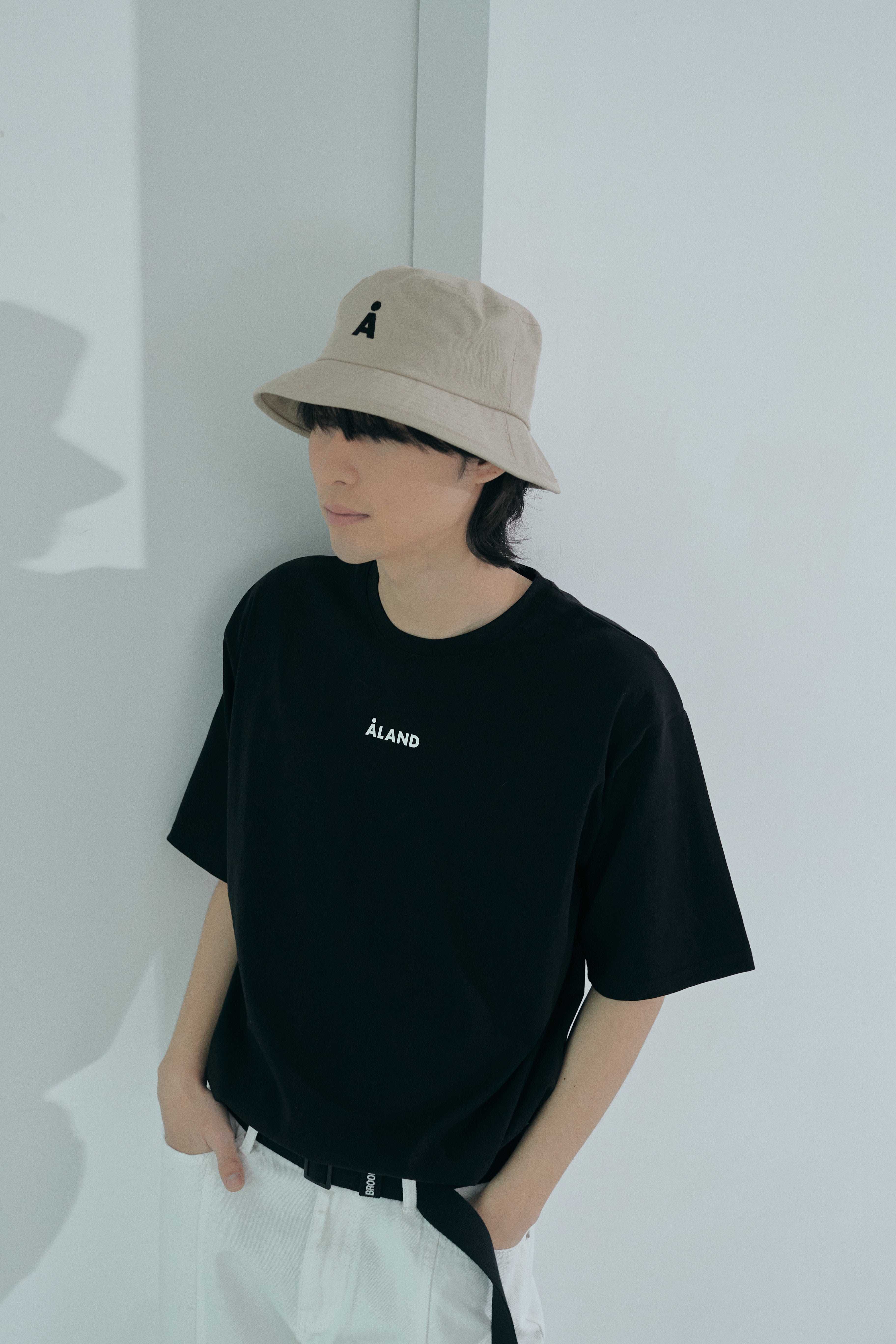 ALAND A LOGO BUCKET HAT - Image 5
