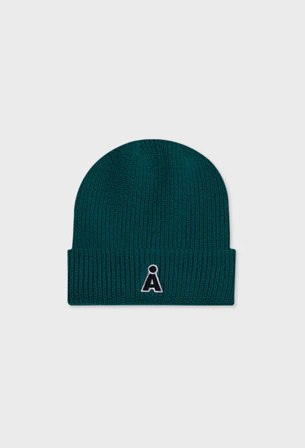 ALAND A WAPPEN RIBBED BEANIE