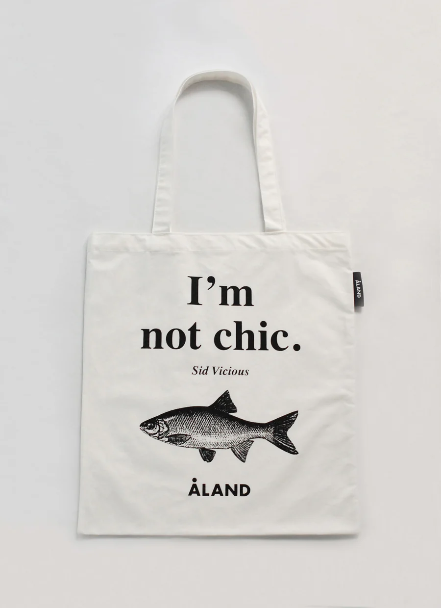 ALAND FISH GRAPHIC ECO BAG - Image 3