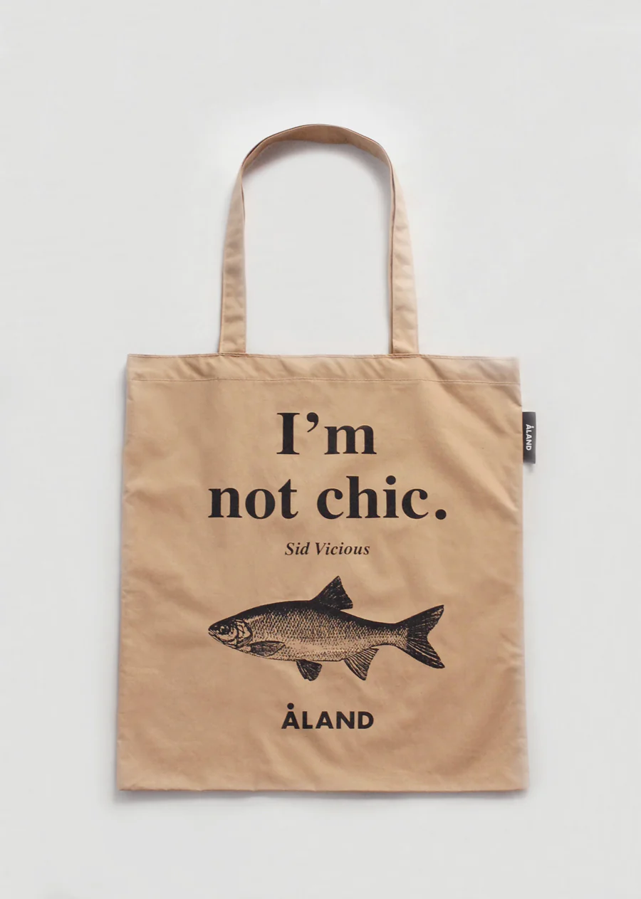 ALAND FISH GRAPHIC ECO BAG - Image 4