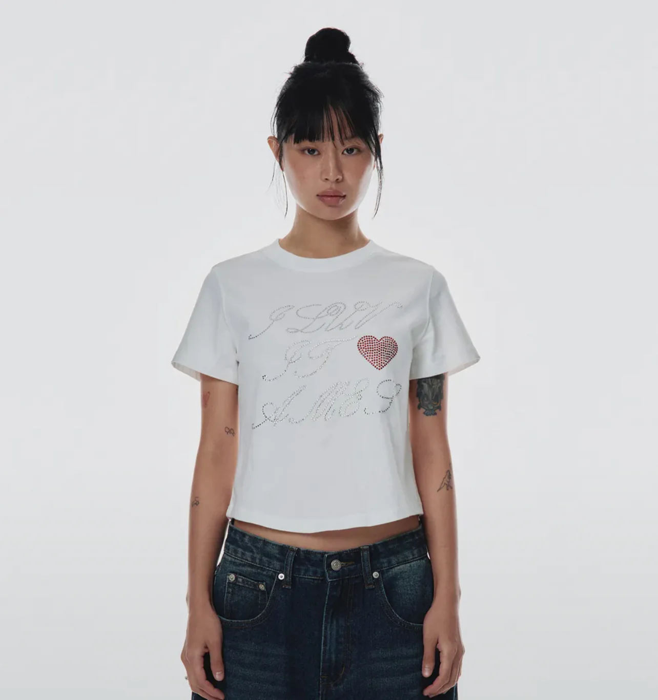 AMES HOTFIX CROP TEE