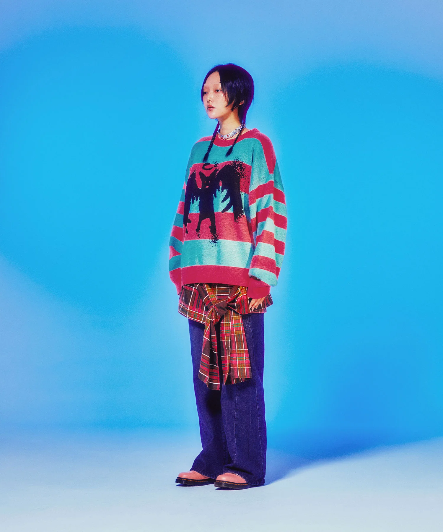 BABY DEVIL STRIPE KNIT - Image 2