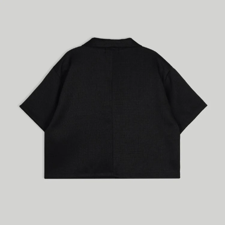 BASIC HALF SLEEVE TWEED JACKET - Image 7