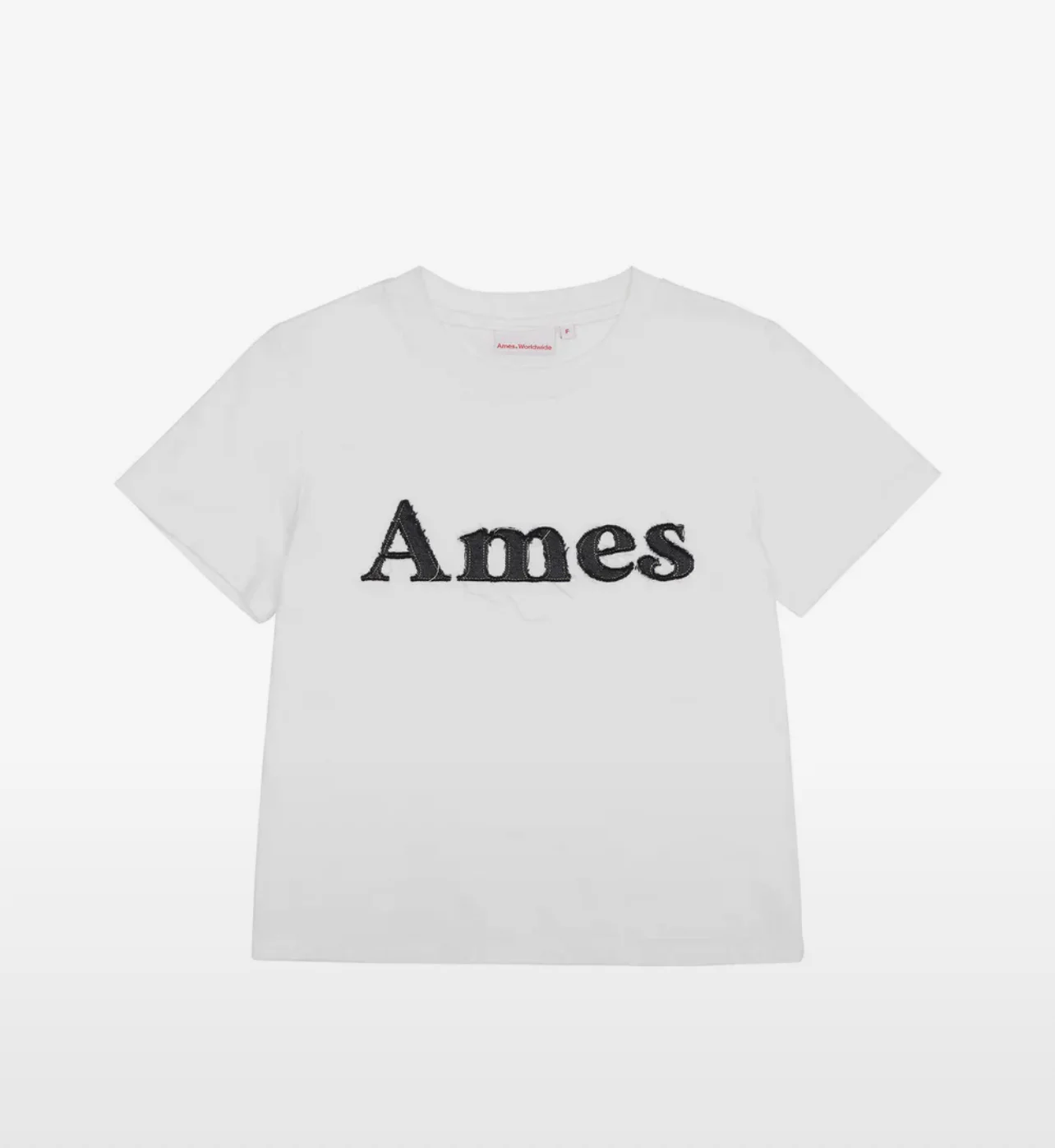 BASIC LOGO DENIM APPLIQUE TEE - Image 3