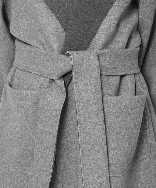 BELT SET LONG COAT - Image 7