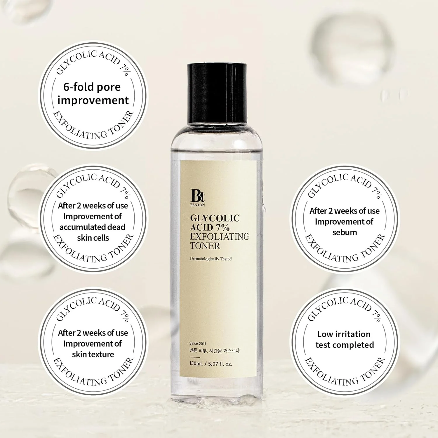 BENTON GLYCOLIC ACID 7% EXFOLIATING TONER - Image 7