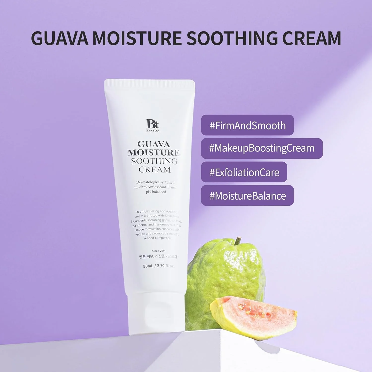 BENTON GUAVA MOISTURE SOOTHING CREAM - Image 2