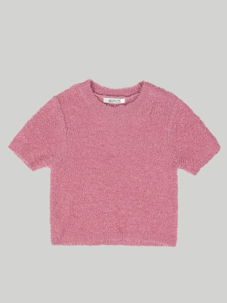 BOUCLE CROP KNIT - Image 4