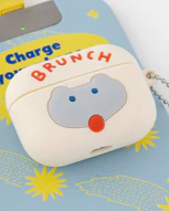 BRUNCH BROTHER AIRPODS PRO CASE KEYRING SET 16000_SILICONE P - Image 3