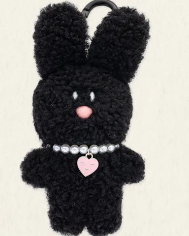 BRUNCH BROTHER BOUCLE KEYRING 13000_TORI BLACK - Image 2