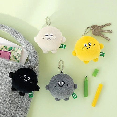BRUNCH BROTHER KEYRING 9900_POPO GRAY - Image 2
