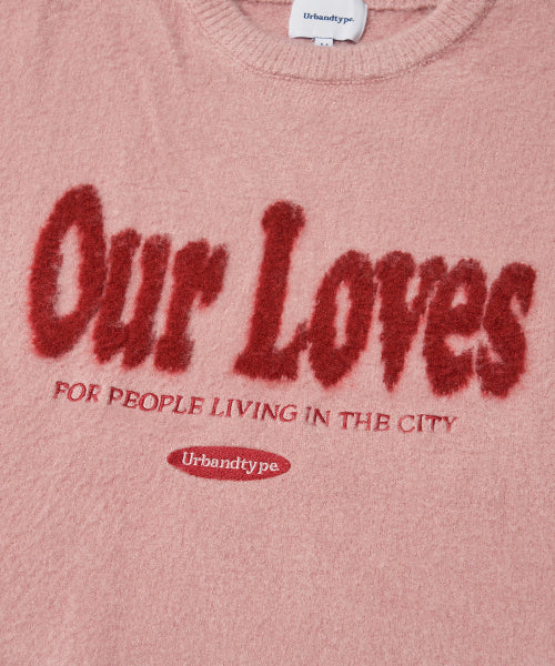 BRUSHED LOVE GRAPHIC PULLOVER KNIT - Image 7