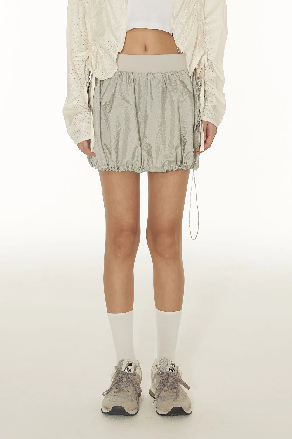 CARGO PUMPKIN MINI SKIRT