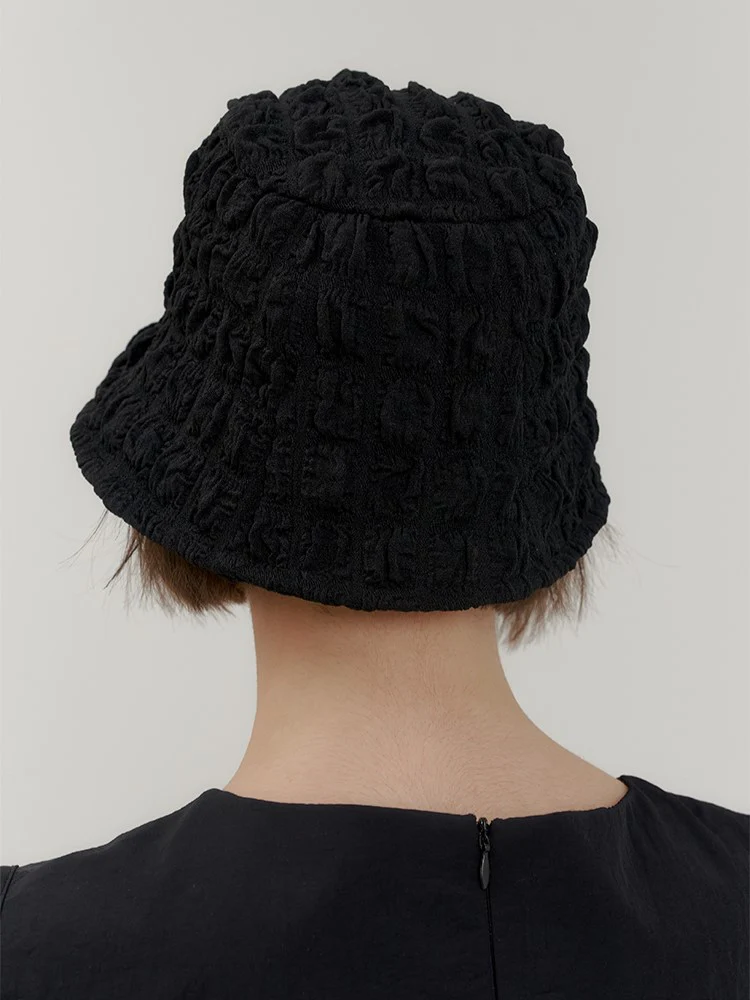 CLOUD EMBOSSED BUCKET HAT - Image 3