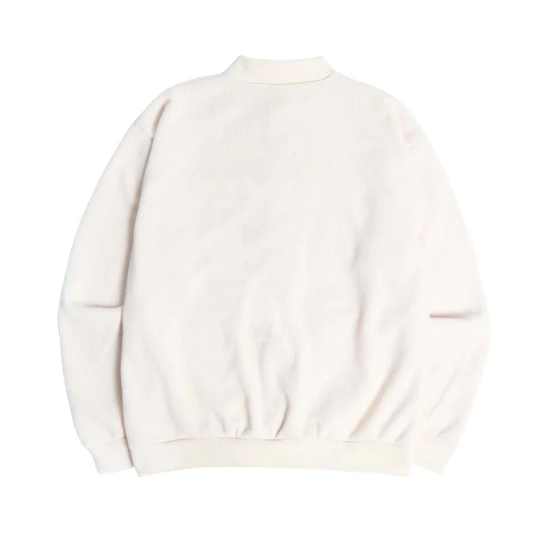 COLLAR KNIT FLEECE CARDIGAN - Image 2
