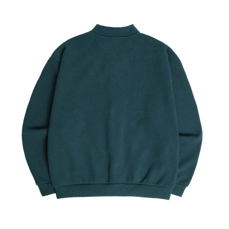 COLLAR KNIT FLEECE CARDIGAN - Image 8