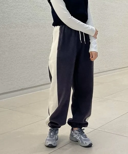 COLOR BLOCK JOGGER PANTS