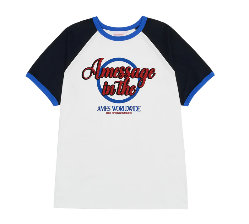 COLOR RAGLAN RINGER TEE - Image 3