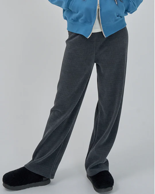 CORDUROY BANDING WIDE PANTS - Image 2