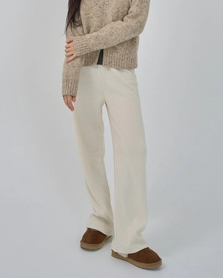 CORDUROY BANDING WIDE PANTS - Image 3