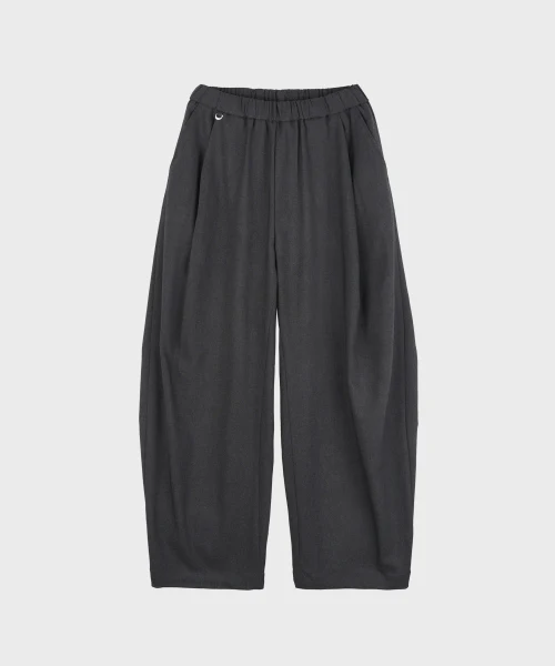 CURVED WIDE BANDING PANTS SUMMER