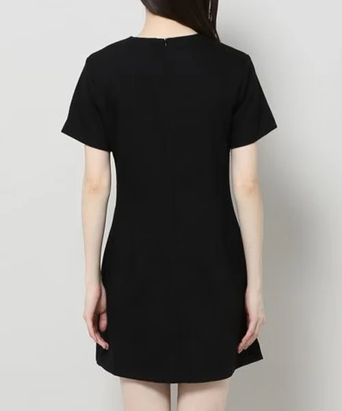 CUTE HALF SLEEVE MINI DRESS - Image 4