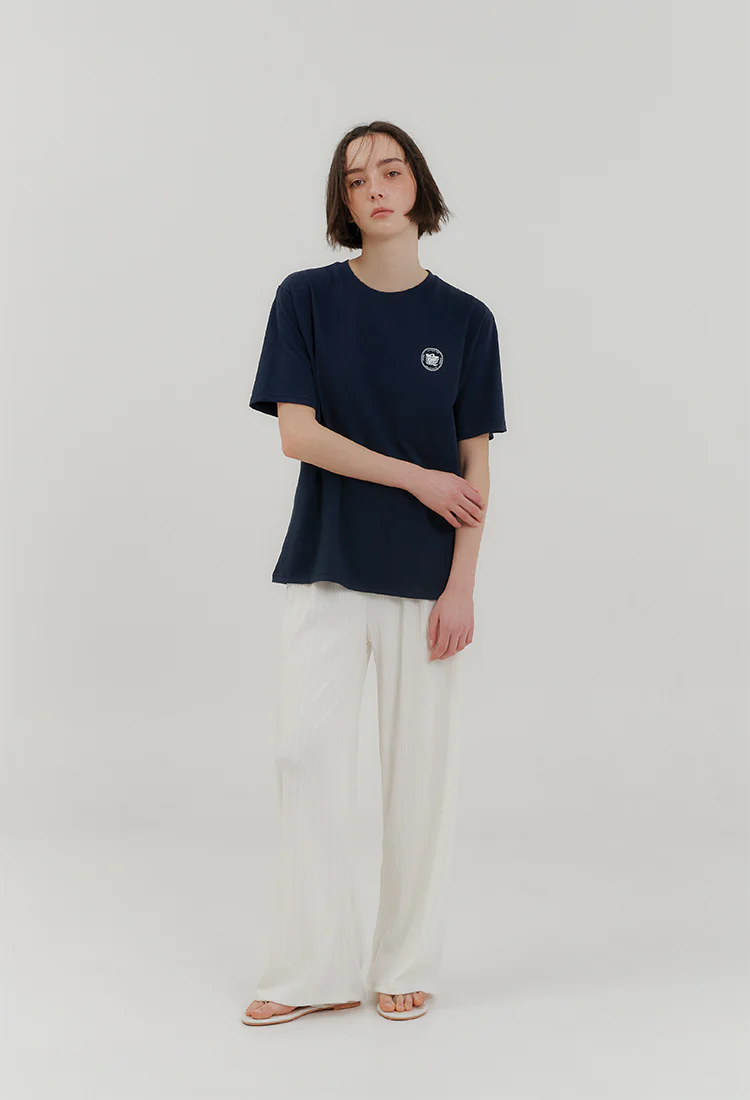 DAILY RIBBED WIDE LEG PANTS