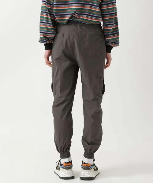 ELASTIC CREPE NYLON CARGO PANTS - Image 6