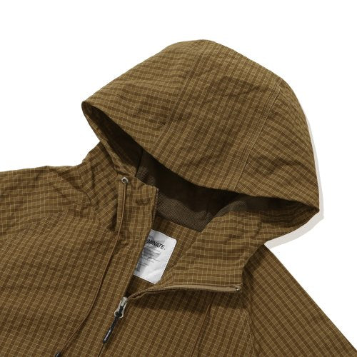 FINE CHECK HOODIE JACKET - Image 3