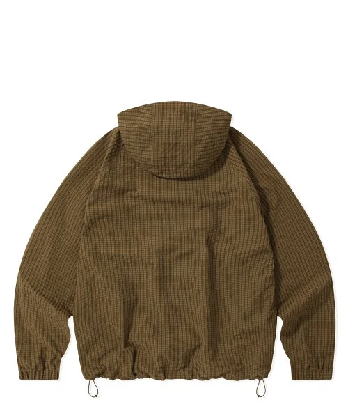 FINE CHECK HOODIE JACKET - Image 4