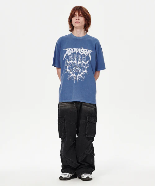 FLAME HEART PIGMENT TEE - Image 2