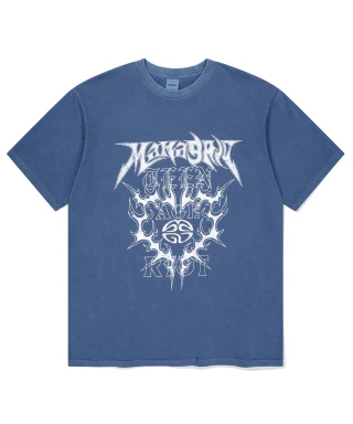 FLAME HEART PIGMENT TEE - Image 5
