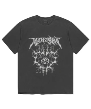 FLAME HEART PIGMENT TEE - Image 7