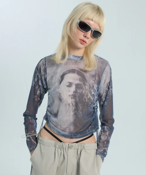 GIRLS FACE T-SHIRT - Image 2