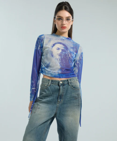 GIRLS FACE T-SHIRT - Image 4