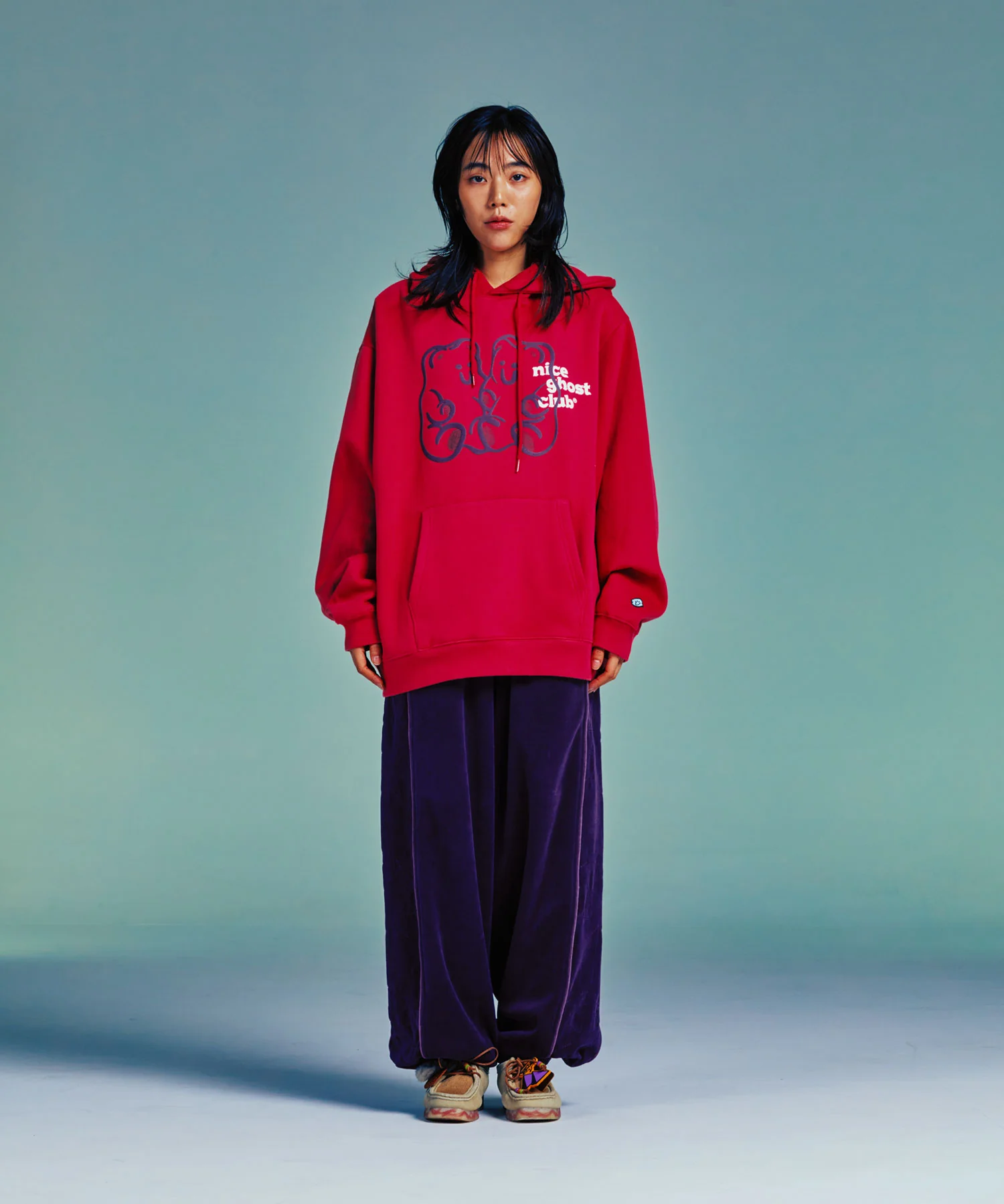 GUMMY BEAR & LOGO HOODIE - Image 3