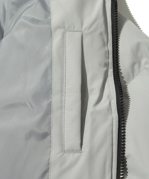 HEAVY WELLON COLOR BLOCK HOOD SHORT PADDED JUMPER - Image 8