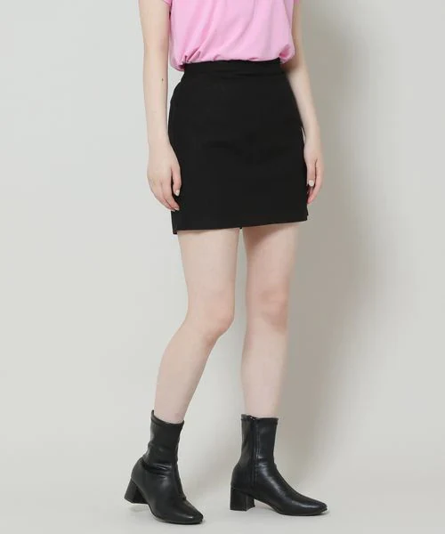 LINEN MINI SKIRT - Image 7