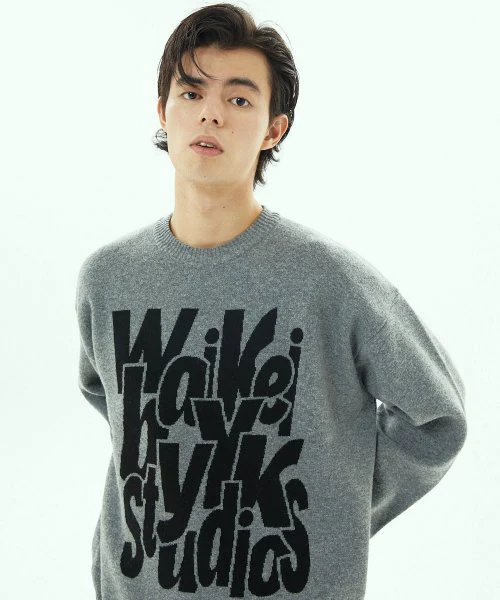 LOGO TYPOGRAPHY KNIT - Image 5