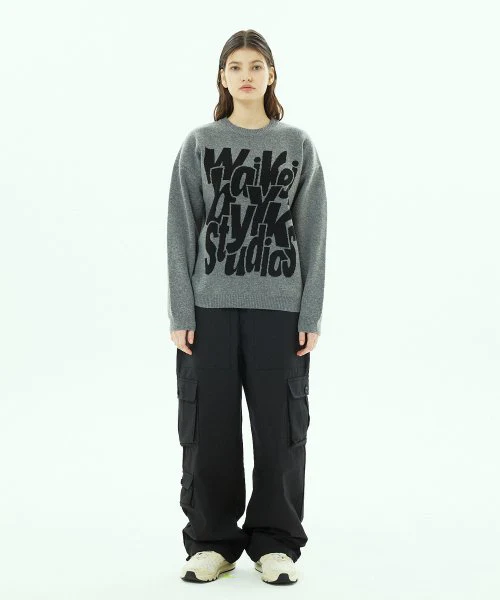 LOGO TYPOGRAPHY KNIT - Image 6