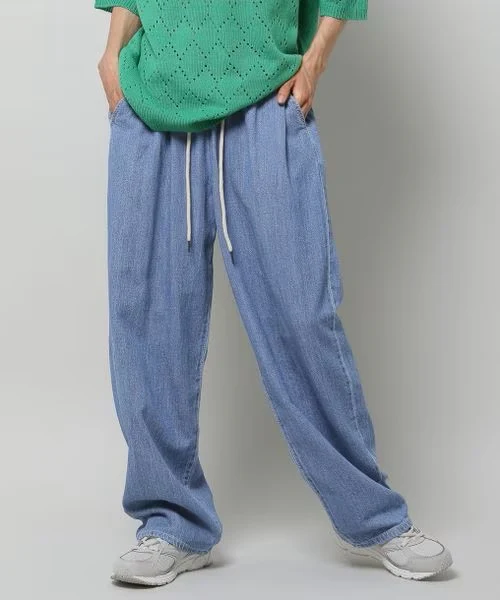 MEN'S EASY BANDING DENIM PANTS