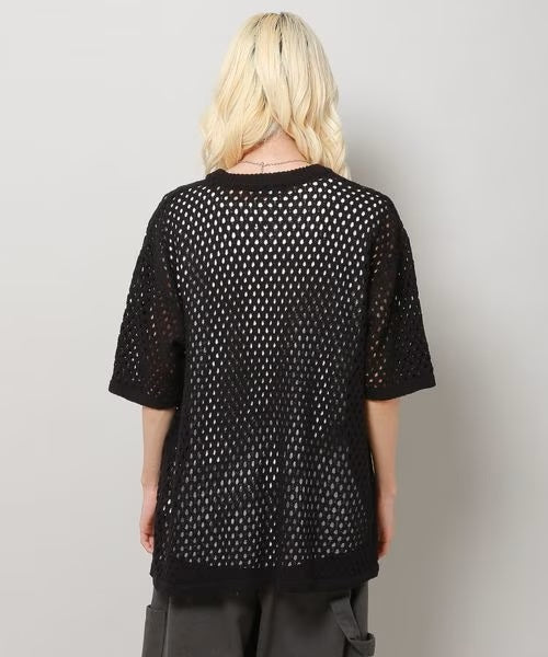 MEN'S MESH KNIT T-SHIRT - Image 3