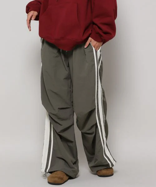 MEN'S NYLON TRACK PANTS - Image 2